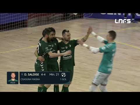Gol Dani Saldise (4-4) Levante UD FS - Osasuna Magna. J20, 1Div. LNFS