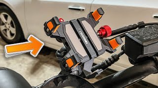 Kongeeker K1 Aluminum Motorcycle Phone Mount - User Review
