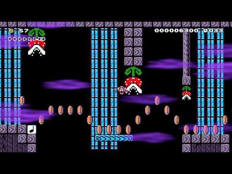 Spooky Speedrun [40s] by buggerbro 🍄 Super Mario Maker 2 ✹Switch✹ #azl