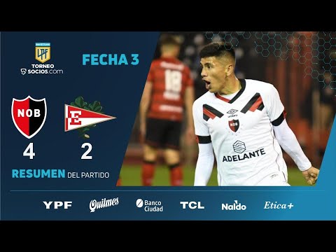 #TorneoSocios | Fecha 3 | resumen de Newells - Estudiantes