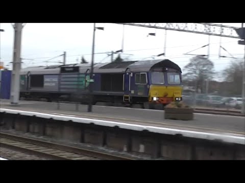 66305 (4S44 Daventry-Coatbridge) @ Nuneaton - 13th February 2015