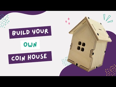 🏠💰 DIY Coin House Kit for Kids | The Little Inventor Tutorial" 💡🔧