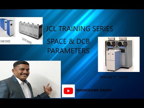 JCL series part 8 || SPACE Parameter in DD statement || TRACKS || CYLINDER || DIRECTORY || DASD
