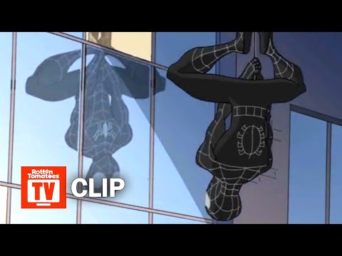The Spectacular Spider-Man (2008) - Black Suit Spider-Man Scene (S1E10)