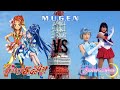 MUGEN Battles Cure Aqua Cure Rouge VS Sailor Mercury Sailor Mars