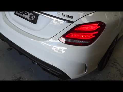 C63S AMG Sounds // Akrapovic Evolution titanium exhaust System!!