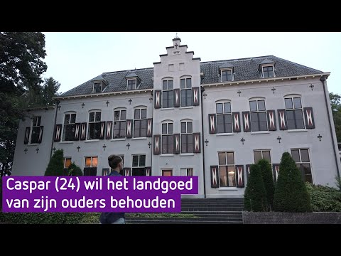 Caspar (24) wil met nieuwe invulling landgoed van zijn ouders behouden