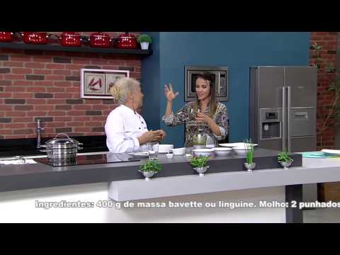 Receitas Bom Sabor 04/05/2015 - Bavette Al Pesto Genovese