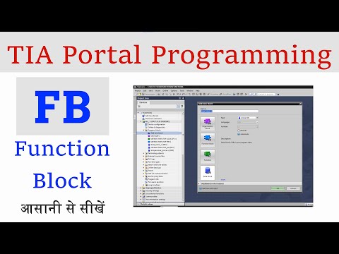 How to use function blocks in TIA Portal | Learn Easily