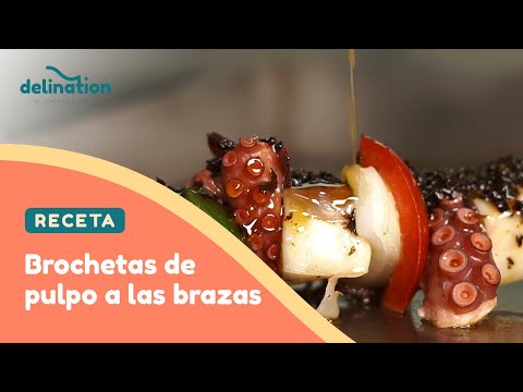BROCHETAS DE PULPO A LAS BRASAS🐙🔥 l RECETAS DELICIOSAS