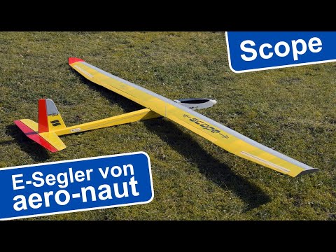Scope by aero-naut – Electric glider from wooden kit – Video of test in FlugModell 6/2025