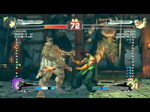 SSF4 AE Yang (CAT5 EYE) vs E. Honda (tusika666) Japanese Ranking Match