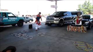 preview picture of video 'Hoop and Grass Dances - Page, Arizona - 27 august 2014 - Canon IS210SX'