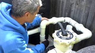 A pool PVC plumbing tip