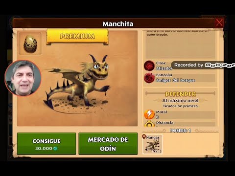 Dragones, el Resurgir de Mema "Cap. 802 - Dragon Premium: Manchita" por Tony