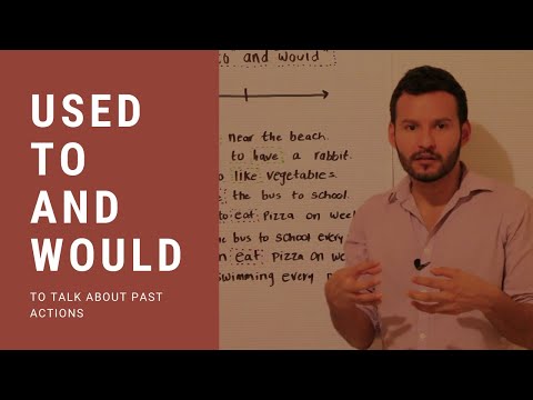 Difference Between "Used to" and  "Would" to Describe Past Actions