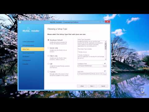 comment installer mysql