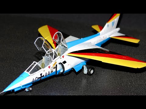 Kinetic 1/48 Dassault Alpha Jet A Luftwaffe 25th Anniversary JaboG 43 Oldenburg 1982 built model kit