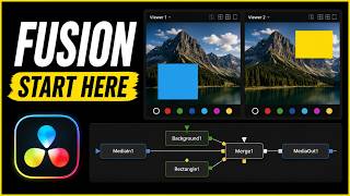 Your First Fusion Composition in DaVinci Resolve (Complete Beginners)