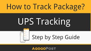 UPS Tracking - Learn How To Track UPS Packages