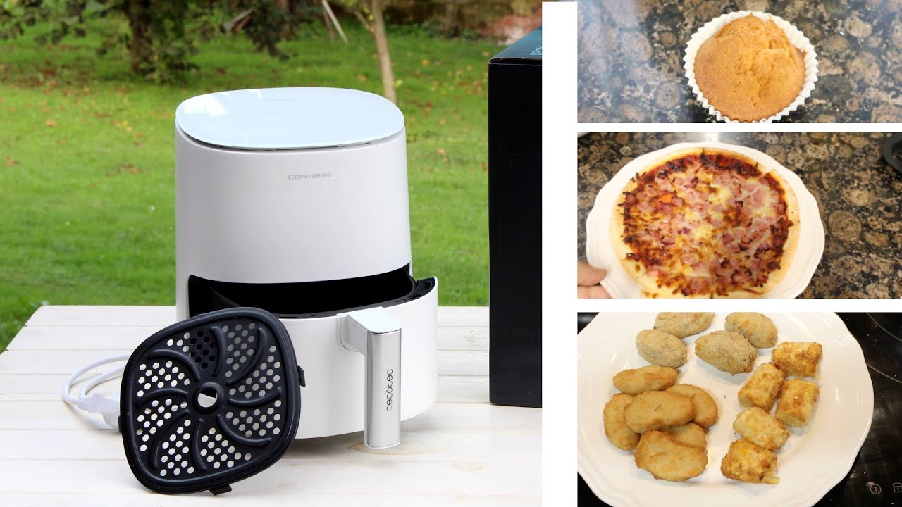 Pruebo la FREIDORA DE AIRE Cecofry Deluxe de CECOTEC | Review Air fryer