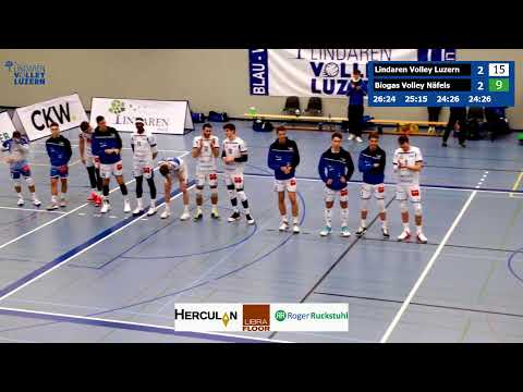 Payoff 1/4 Final Lindaren Volley Luzern gegen Biogas Volley Näfels