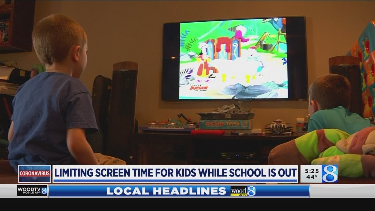 Capping kids’ screen time while social distancing