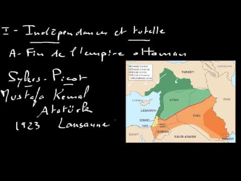 PROCHE ET MOYEN-ORIENT, UN FOYER DE CONFLITS DEPUIS 1918