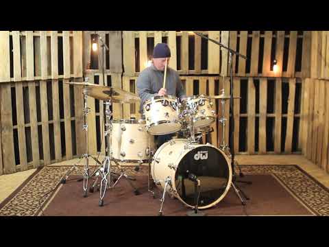 DW Collector's Series Maple Natural Drum Set - 20, 10, 12, 16