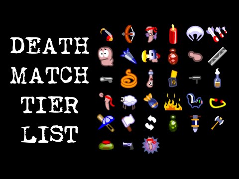 Every weapon in Worms Armageddon Deathmatch RANKED by a speedrunner