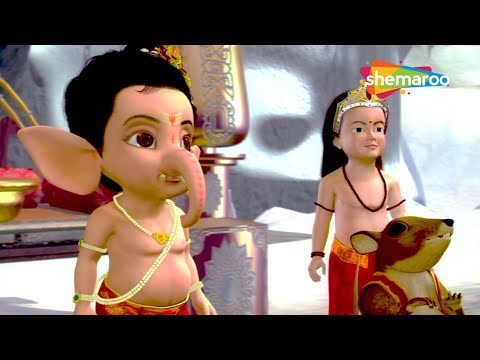 Bal Ganesh ki Kahaniya In 3D Part - 01 | बाल गणेश की कहानिया | 3D Hindi Story