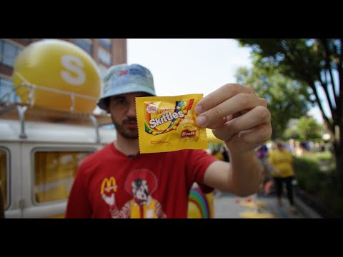 We tried Mustard Skittles so you don't have to