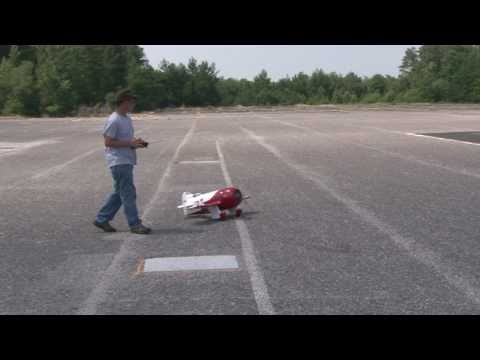 The Crash of The Page Gee Bee R2 RC Airplane GeeBee