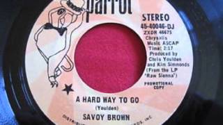 Savoy Brown - A Hard Way To Go 1970