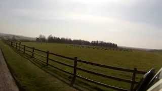 preview picture of video 'A Ride Past Woodhenge in Wiltshire'