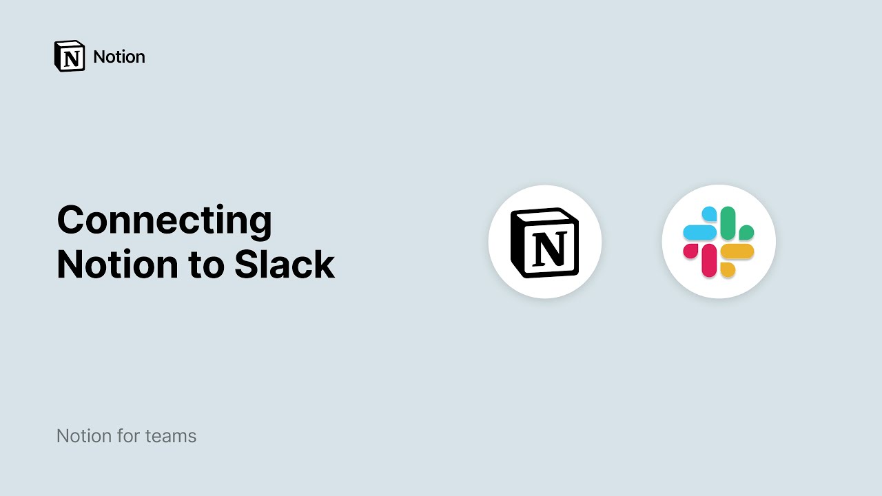 Slackとのインテグレーション – Notion (ノーション)ヘルプセンター