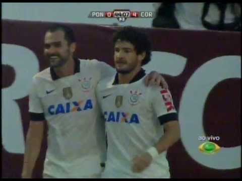 Golaço de Alexandre Pato - Ponte Preta 0x4 Corinthians Paulista 28/04/2013