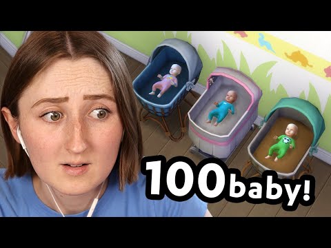 i am restarting the 100 baby challenge.