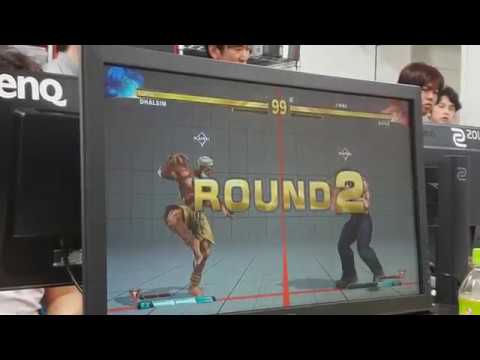 Mister Crimson (Dhalsim) vs Daigo (Guile) FT5 JPN Dojo