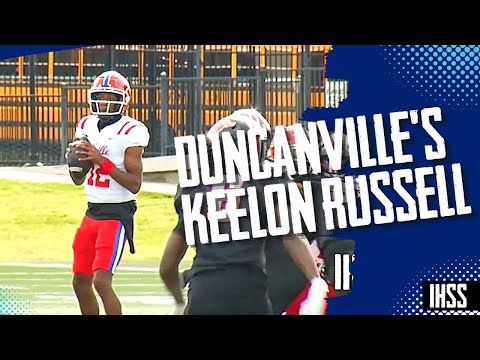 Duncanville&#039;s Keelon Russell is the Quarterback That Makes The Panther Offense Run