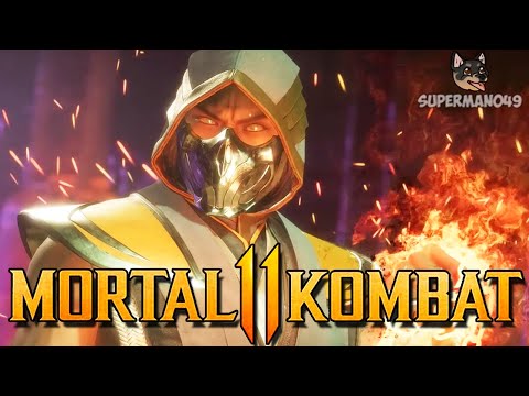 INSANE 560 DAMAGE COMBO IS RARE! - Mortal Kombat 11: Scorpion & Shang Tsung Gameplay