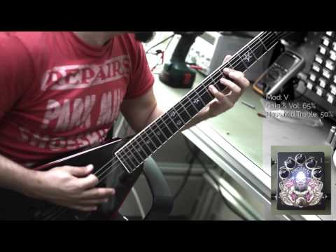 Rockfabrik Effects- Mind Abuse Distortion Mode/Eq Test