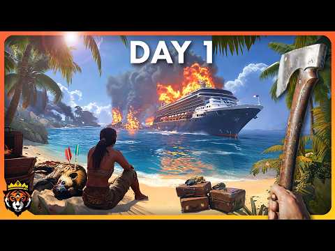 DAY 1 in this NEW Incredibly Unique Island Survival Game - Lost Rift Gameplay...