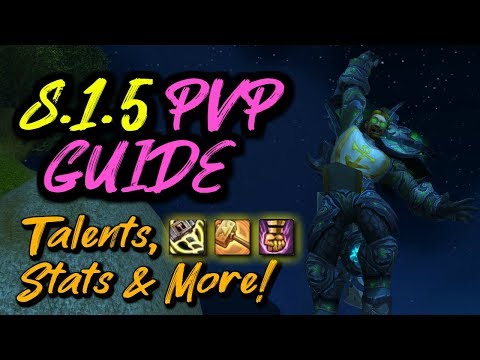 Retribution Paladin PvP Guide - WoW BFA 8.1.5 PvP Guide Before 8.2!