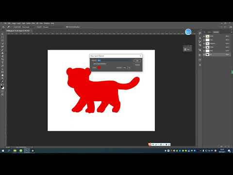 How to make spot channel in Photoshop for UV flatbed printing