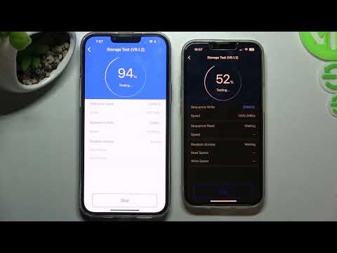iPhone 14 Plus vs iPhone 13 - AnTuTu Storage TEST | Benchmark TEST & Score Comparison