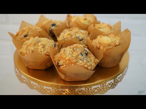Blueberry Cream Cheese Muffin