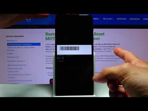 Cómo entrar y salir del modo Fastboot en MOTOROLA Moto E7 Power - quitar Fastboot
