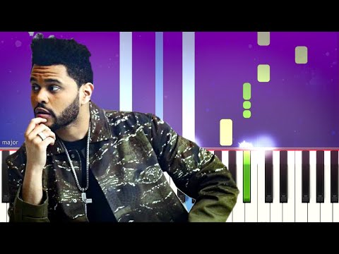 In Your Eyes - The Weeknd piano tutorial