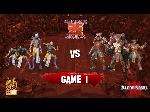 BB3 Khorne Arena Match Day 1 - Elven Union vs Khorne